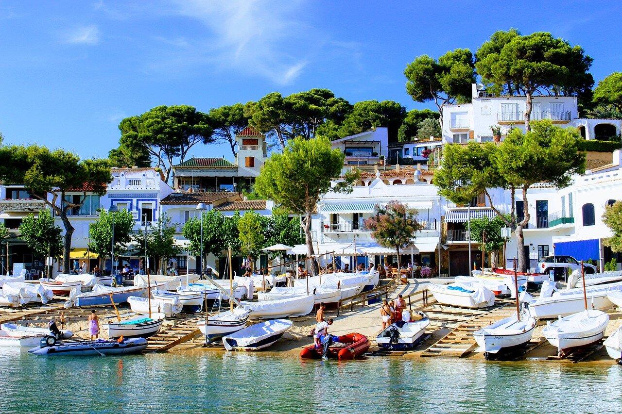 Llafranc Costa Brava bay