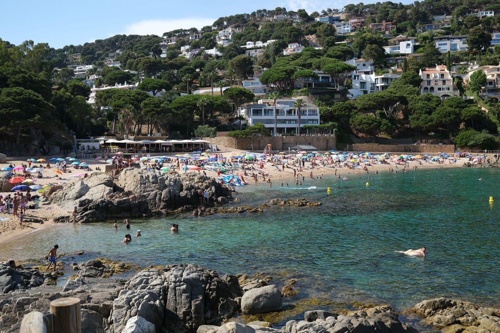 Private cove yacht Costa Brava