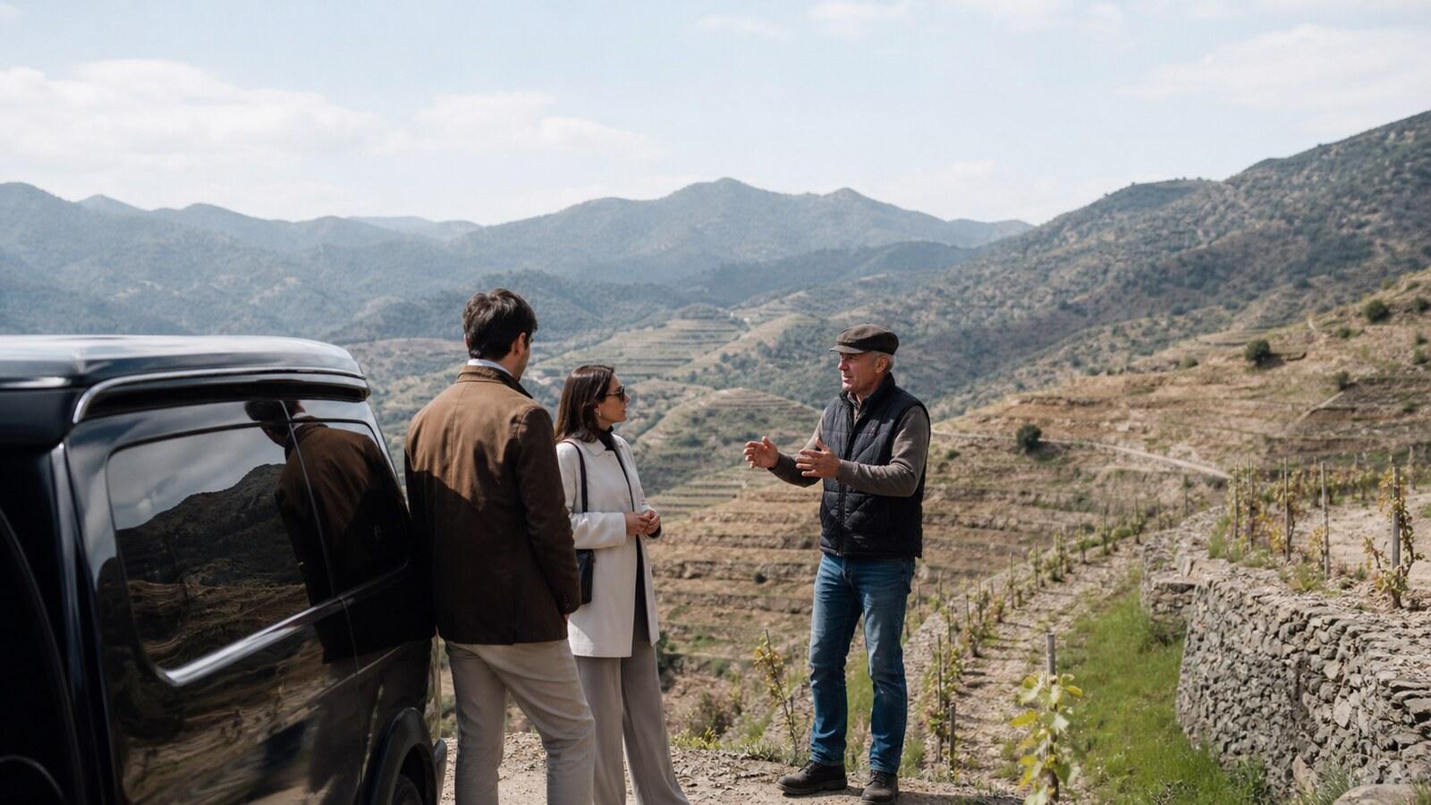 Chauffeured Priorat Day: Two Wineries and a Long Lunch